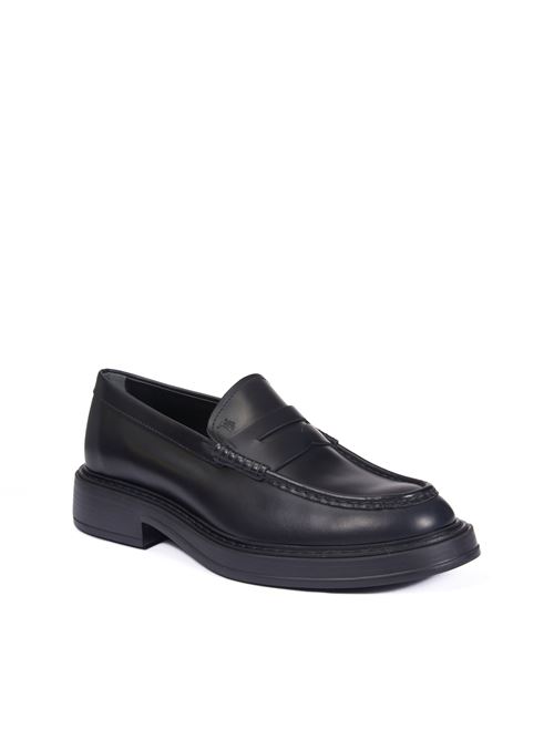 Mocassino in pelle nero TOD'S | XXM61K0AI40 LYGB999